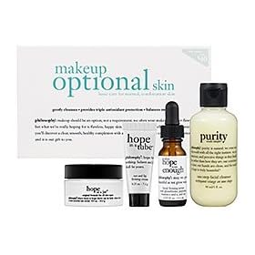 Philosophy Mini Makeup Optional(R) Skin ($60 Value)