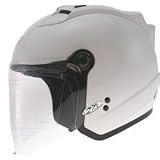 GMAX GM 27 Open Face Motorcycle Helmet - White