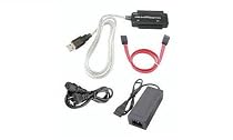 Sabrent USB-DSC5 Serial ATA or IDE 2.5-/3.5-Inch to USB 2.0 Cable Converter Adapter with Power Supply