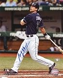 Ben Zobrist Autographed Tampa Bay Rays 8 x 10 Photograph