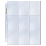 25 Ultra Pro Platinum Storage Pages: Gaming (Pokemon / YuGiOh! / Magic) Trading Cards Collecting Pages (PLATINUM SERIES 9-Pocket Pages)
