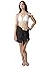 Sarong Wrap Cover Up Short with Easy Wearing Built in Ties – Wrinkle Resistant Beach Swimsuit Sarong (Black)