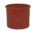 Chantal 3 1 2 Quart Ceramic Large Ringed Utensil Holder, Glossy Cinnabar
