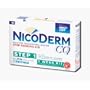 NicoDerm CQ Smoking Cessation Aid Clear Patch Step 1 with 21mg - 7 ea
