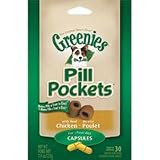 Greenies Pill Pockets, Chicken, 7.9 oz, for Capsules