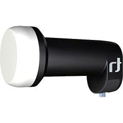 Inverto IDLB-SINL 40 Uni-Single LNB Ultra (Feeddurchmesser 40 mm) f�r analogen und digitalen Satelliten-Receiver schwarz