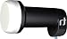 Inverto IDLB-SINL 40 Uni-Single LNB Ultra (Feeddurchmesser 40 mm) für analogen und digitalen Satelliten-Receiver schwarz