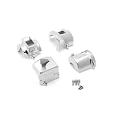 02-07 Honda VTX 1800 VTX1800 Chrome Switch Housings by Volar Motorsport