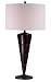 Kenroy Home 2454 Accolade One-Light Table Lamp, Oil Rubbed Bronze with Off-White Drum...