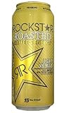 16 Pack - Rockstar Roasted Coffee + Energy Light Vanilla - 15oz.