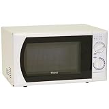 Haier - 0.7cf 700W Microwave- White