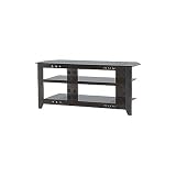 Sanus Systems NFV249-B1 Natural Furniture Series 49-Inch Wide 3-Shelf A/V Stand