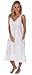 The 1 for U 100% Cotton Nightgown With Pockets - Julia- XXS - XXL