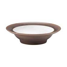 Denby Truffle Wide Rimmed Soup Cereal Bowl by Denby