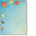 Falling Leaves Letter Paper - 100 Sheets