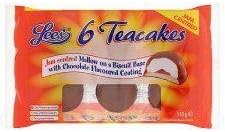 Lees Teacakes 6 Pack 110G
