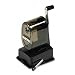X-Acto 1182 Manual Vacuum Mount Pencil Sharpener, Smoke Black Receptacle, Black Base, 1 Unit