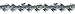 OREGON 25AP072G 72 Drive Link Micro Chisel Chain, 1/4-Inch Pitch