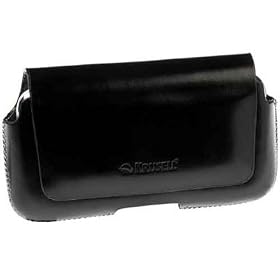 Krusell Leather Horizontal Multidapt Case with Spring Clip for HTC Google Nexus One 1 Smartphone