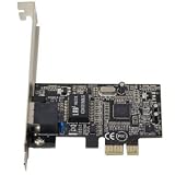 1 Gigabit Ethernet port, Agere chipset, single-lane PCI-Express GLAN