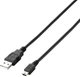 エレコム　ＥＵＲｏＨＳ指令準拠エコＵＳＢ２．０ケーブル５ｍブラック　5411220 U2CJM50BK