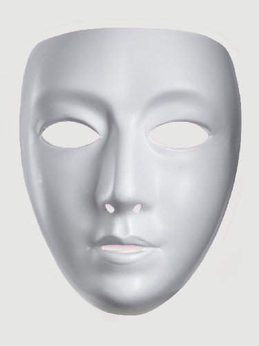 Blank Female Drama Mask 10476