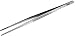 Paderno World Cuisine stainless steel straight cooking tongs, 11 7/8"