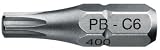 PB TORX Tipped Screwdriver bits shape C 1/4 (6.3 mm) size:30