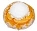 Kitchen & Housewares : 5 Inch Peach Alamode Pie Candle