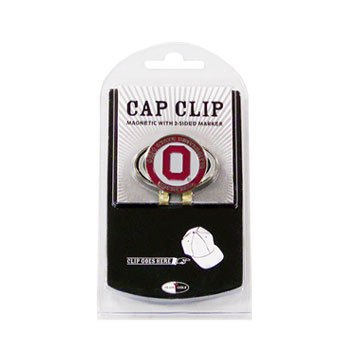 Ohio State Buckeyes Hat Clip With Golf Ball Marker