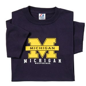Majestic NCAA Dedication T-Shirts - Michigan