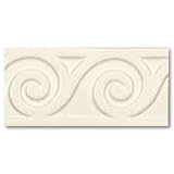 Adex USA Neri Classic Listello Bisque Ceramic Tile & Stone