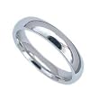 Stainless Steel Wedding Band - 4mm width (Sizes 5-12)