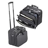 RollingComputer Case with Metal Frame, 14-1/4"x9-1/2"x13", Black (SAM32124) Category: Business