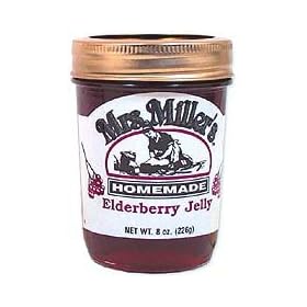 Elderberry Jelly: 3 jars Mrs Millers Homemade