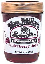 Elderberry Jelly: 3 jars Mrs Millers Homemade