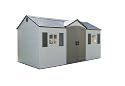 Lifetime 8 x 15 Outdoor Storage Shed with Shutters, Windows and Six Skylights, By Lifetime Products #6446
