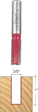 Freud 08-124 3/8-Inch Diameter by 1-Inch Double Flute Straight Router Bit with 3/8-Inch Shank
