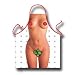 Novelty Apron - Tri-Colore (Tomato & Basil Salad)