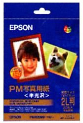 EPSON 写真用紙 絹目調 2L判写真サイズ 20枚入り KL20MSH