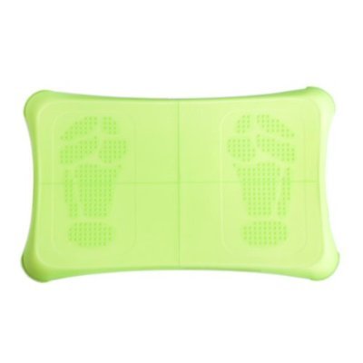 Motionplus and Wii Fit Skidproof 2 Tone Silicon Skin Cover Jacket Bundle - Green