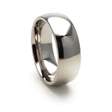 New 8mm Titanium Ring w/ Comfort Fit Band 100's of Sizes & Styles Available