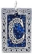 Celtic Letter "C" Pewter Pendant Necklace