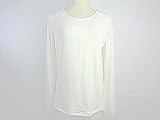 授乳機能付き　ロングスリーブTシャツ　 Lサイズ　オフホワイト　〔出産後用授乳服 〕
