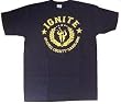IGNITE - College - Black T-shirt