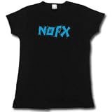 Buy NOFX - PUMP UP LOGO WOMens Babydoll T-shirt, Black by Nofx