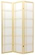 Authentic Double Sided Lattice Design - 6ft. Double Cross Double Lattice Japanese Room Divider - 4 Sizes 4 Colors