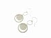 Floating Disc Earrings in Sterling Silver by Jane Hollinger