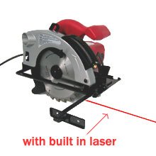 7 � Inch Laser Guided Electric Circular Saw by 