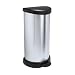 Curver - 181125 - Aspect M�tal - Poubelle � P�dale - 40 L - M�tal